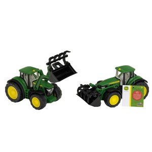 Tractor John Deere 124 cu roti silentioase, pentru copii de la 3 ani - Img 5
