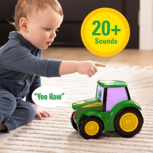 Tractor pentru copii John Deere Johnny cu lumini si sunete, 18 luni - Img 4