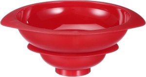 Trichter pentru conserve Westmark, set 2 piese, plastic, rosu, 4.27.5 cm - Img 11