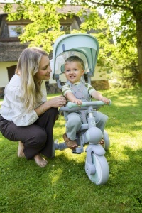 Tricicleta MoMi SOLIVIA, 4 in 1, pliabila, pentru copii de la 1 an, capacitate 25kg - Img 9