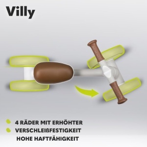 Tricicleta pentru copii LIONELO VILLY, 12-36 luni, greutate maxima 30 kg, usoara - Img 4