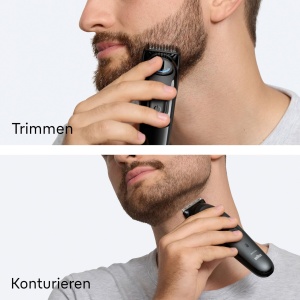 Trimmer barba Braun Series 3 BT3520, negru, 40 lungimi, 50 min autonomie - Img 5