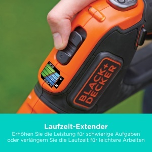 Trimmer de gazon BLACKDECKER STC1840EPC-QW, cu acumulator 18V, 30 cm, usor - Img 6