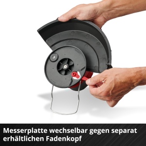 Trimmer de gazon Einhell GE-CT 1825 Li-Solo Power X-Change 180deg motorizat fara acumulator - Img 7