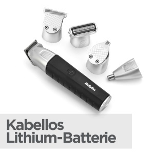 Trimmer Multifunctional BaByliss Lithium Power 11-in-1, NegruGri, 100 Waterproof - Img 2