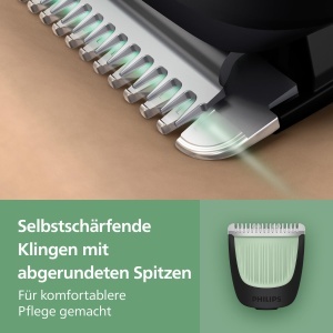 Trimmer multifunctional Philips Multigroom Seria 3000 MG394615 9 accesorii Lame auto-ascutite Autonomie 90 min - Img 5
