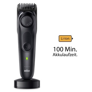Trimmer pentru barba Braun Series 7 BT7441, 40 lungimi, 100 min autonomie, negru - Img 6