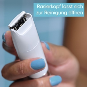Trimmer pentru Intimbat Gillette Venus, Alb - Waterproof, Design Anti-Irritatii - Img 4