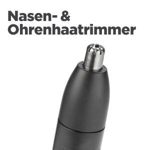 Trimmer pentru nas si urechi Babyliss E652E cu atasament pentru sprancene, 2 lungimi - Img 3