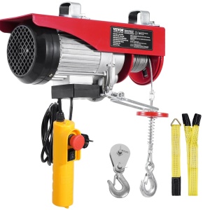Troliu electric VEVOR PA400 400 kg motor cu telecomanda 42 m inaltime de ridicare 12 m - Img 9
