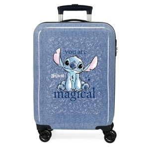Troller Disney Joumma Bags Stitch, 34L, ABS, 4 roti multidirectionale