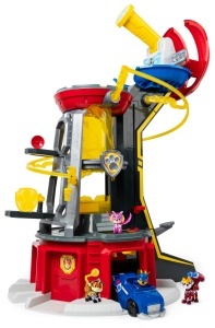 Turn de Observatie Paw Patrol Mighty Lookout, 84cm, cu 4 Figurine si Efecte Luminoase - Img 5