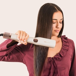 Ufesa Air Duo Style 3-in-1 Aparat pentru uscare si indreptare par Motor digital 110000 RPM Placi ceramice extra-late - Img 3