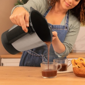 Ulcior ceramic Cecotec Habana Easy. Capacitate 3,3 litri, Ulcior din otel inoxidabil cu acoperire ceramica, Acoperire antiaderenta, Ideal pentru aluaturi si sosuri, Compatibil cu Mambo Touch - Img 2