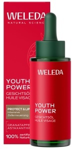 Ulei de fata WELEDA Youth Power cu Granat si Ulei de Argan, 30ml