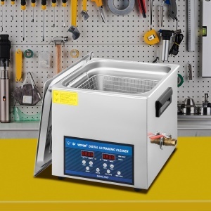 Ultrasunete Curatare Profesionala VEVOR 10L, 240W, 2840 kHz, Incalzire - Img 8