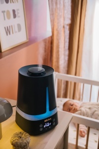 Umidificator BEABA Zen Air 4L 27 ore autonomie lumini de noapte albastru - Img 7