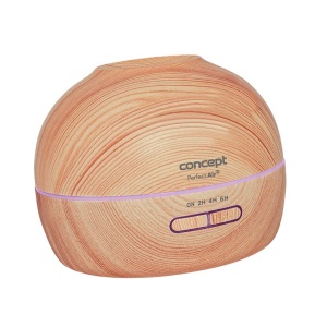 Umidificator cu difuzor de arome Concept Perfect Air ZV1005, 40 mlh, 300 ml, lemn deschis - Img 7