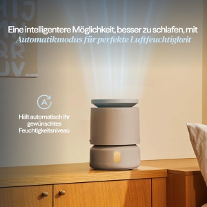 Umidificator de aer Blueair DreamWell, 48h, fara ceata, tehnologie InvisibleMist, bej - Img 8