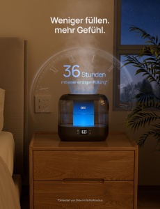 Umidificator inteligent Dreo 4L cu difuzor de uleiuri esentiale functie silentioasa si control prin aplicatie - Img 9