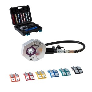 Unelte de presare pentru furtunuri VEVOR LD-71560, 7 capete, 45 kN