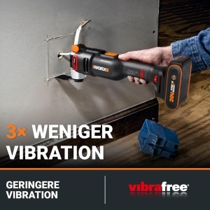 Unelte multifunctionale WORX WX698.9 20V, 10000-20000min, vibratii reduse - Img 3