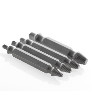 Unelte pentru indepartarea suruburilor InnovaGoods, 4 piese, design ergonomic, otel durificat