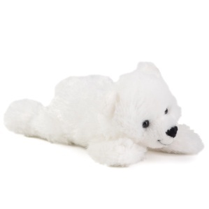 Ursulet de Plus cu Magnet Knut Knuddel - Schaffer 3483 - 12 cm - Alb