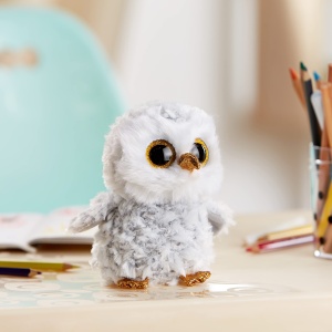 Ursulet de Plus Ty Beanie Boo Owlette 15cm - Design Colorat, Ideal pentru Colectie - Img 2