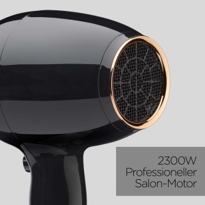 Uscator de par BaByliss Pro Power D5245E, 2300W, negru, cu tehnologie ionica - Img 5