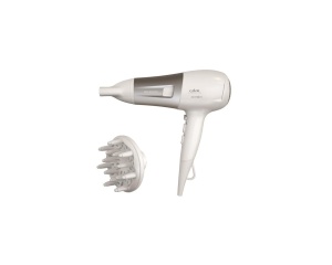 Uscator de par Calor Powerline CV5930C0, 2100W, 6 setari de temperatura si viteza, cu concentrator si difuzor