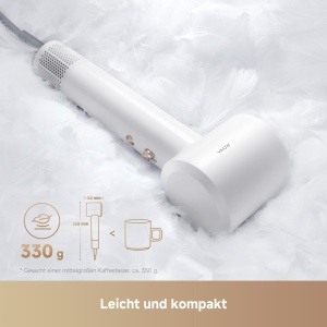 Uscator de par MOVA Turbo, 110.000 rpm, 8 moduri, 330 g - Img 3