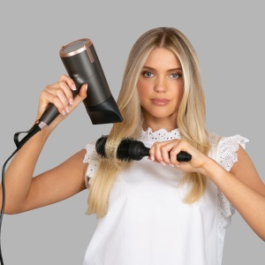 Uscator de par Remington D6078 E51, 2000W, 120 kmh, cu 4 accesorii - Img 6