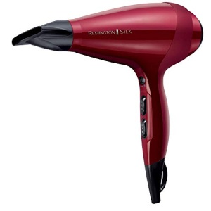 Uscator de par Remington Professional Ion Silk (2400W, 140km/h, 3 accesorii de coafare, imbogatit cu proteine de matase si ceramica, generator de ioni, motor de curent alternativ de lunga durata cu functie turbo si setare la rece) AC9096 - Img 3