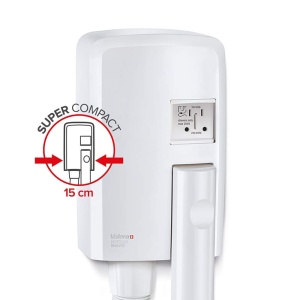 Uscator de par Valera Hotello Super AC Shaver 1400W Alb montare pe perete - Img 2