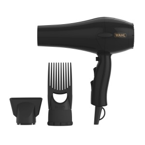 Uscator de par WAHL PowerPik 2 Negru 1500W Anti-Frizz pentru par afro