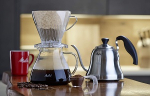 Vas din sticla Borosilicat Melitta robust si rezistent la caldura 1 litru 217632 transparent - Img 5