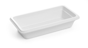 Vas Gastronomic HENDI GN 13, 325x176x(H) 65mm, Porcelain Alb, Rezistent