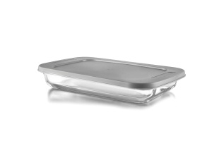 Vas rectangular cu capac 2,20 L