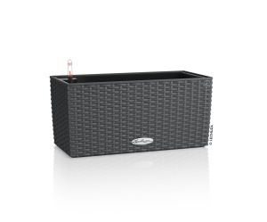 Vaza de Flori LECHUZA BALCONERA Cottage 40 Granit, cu Sistem de Udat, 40 x 19 x 19 cm
