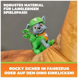 Vehicul de transport PAW PATROL Rocky cu Dino 60 cm, 2-in-1, pentru copii de la 3 ani - Img 5