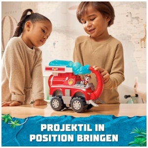 Vehicul Deluxe PAW Patrol - Masina Elefant cu Rucs si Figurina Marshall - Img 6