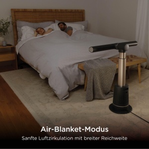 Ventilator cu coloana Shark TurboBlade TF200SEU, putere mare, 10 viteze, culoare antracit - Img 3