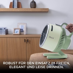 Ventilator cu pulverizare Shark FlexBreeze HydroGo FA050EUGN, 12 ore autonomie, culoare mint - Img 2