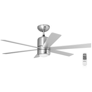 Ventilator de tavan Orbegozo CP 50120 cu lumina, 120 cm, 65 W, crom