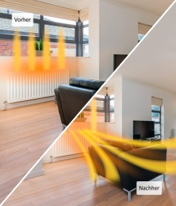 Ventilator pentru Radiator Genius Invictus Therma Boost Max, 2 Modi, Kabellos, Eficient - Img 3
