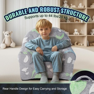 VEVOR Kindersofa ETSF017 Design Modular Iluminare in Intuneric - Img 6