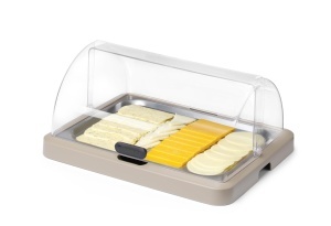 Vitrina Buffet HENDI UNIQ, ABS, Tablett 400x300mm, Bej - Img 6