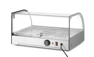Vitrina de incalzire HENDI, reglare temperatura 85C, inox, 400W, 554x376x311mm - Img 3
