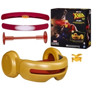 Vizor Premium Cyclops Marvel Legends X-Men 97, Design Detaliat, Culoare Galben-Rosu - Img 15